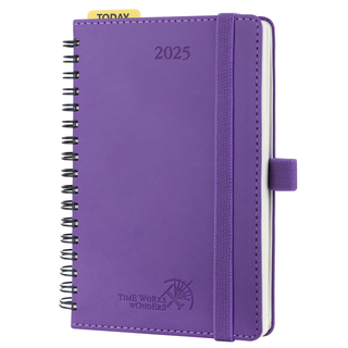 POPRUN 2025 Weekly Planner Purple