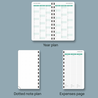 POPRUN 2025 Weekly Planner