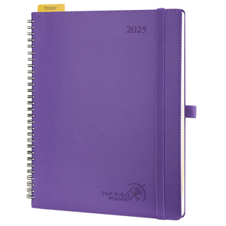 POPRUN 2025 Weekly Planner Purple