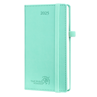 POPRUN 2025 Weekly Planner Mint Green