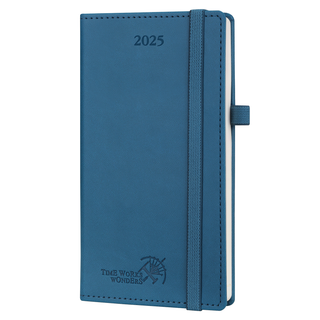 POPRUN 2025 Weekly Planner Navy Blue