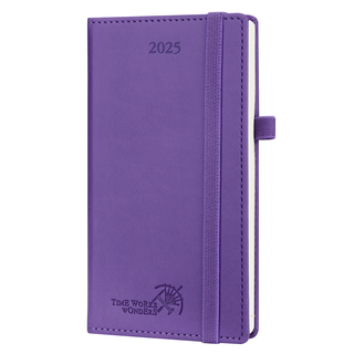 POPRUN 2025 Weekly Planner Purple