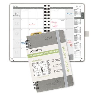 POPRUN 2025 Monthly Planner