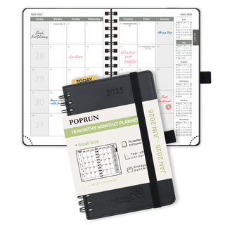 POPRUN 2025 Monthly Planner