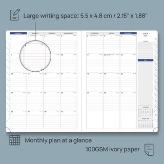 POPRUN 2025 Weekly Planner