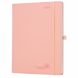 POPRUN 2025 Monthly Planner Pink