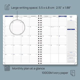 POPRUN 2025 Weekly Planner