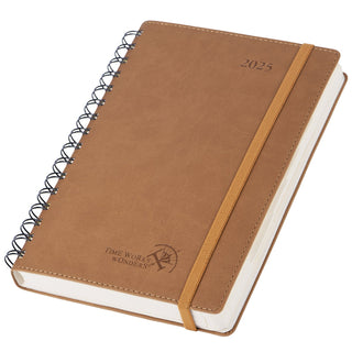 POPRUN 2025 Daily Planner Brown