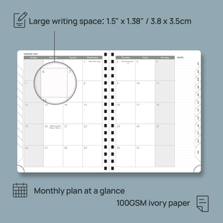 POPRUN 2025 Weekly Planner