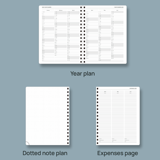 POPRUN 2025 Weekly Planner