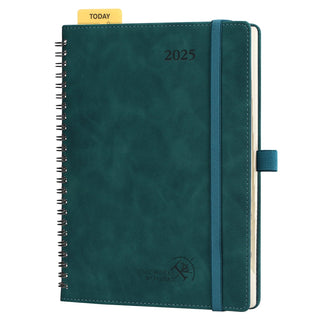 POPRUN 2025 Monthly Planner Neo Forrest Green