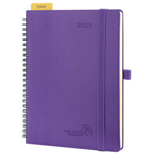 POPRUN 2025 Weekly Planner Purple