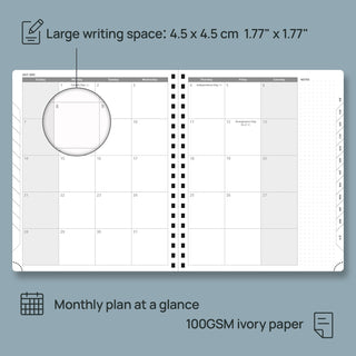 POPRUN 2025 Weekly Planner