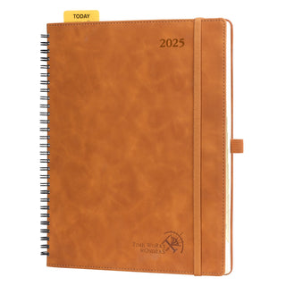 POPRUN 2025 Weekly Planner Neo Brown