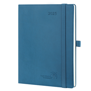 POPRUN 2025 Weekly Planner Navy Blue