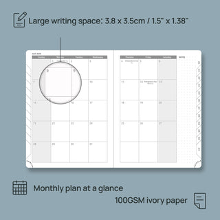 POPRUN 2025 Weekly Planner