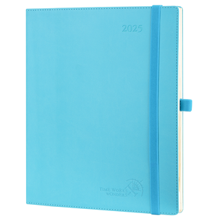 POPRUN 2025 Weekly Planner Donau Blue