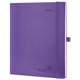 POPRUN 2025 Weekly Planner Purple