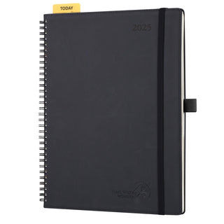 POPRUN 2025 Monthly Planner Neo Black