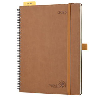 POPRUN 2025 Monthly Planner Neo Brown