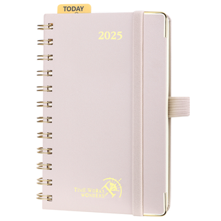 POPRUN 2025 Weekly Planner Light Pink