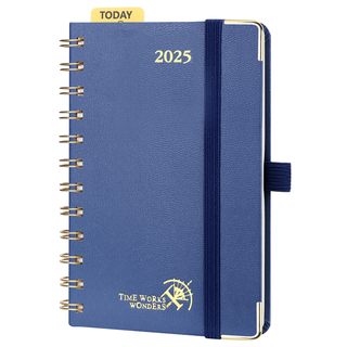 POPRUN 2025 Weekly Planner Night Sky Blue