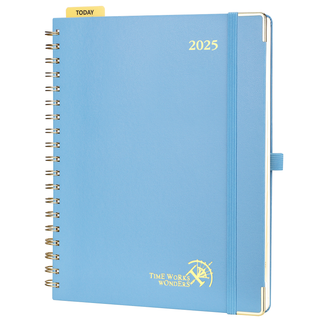 POPRUN 2024 Daily Planner Haze Blue