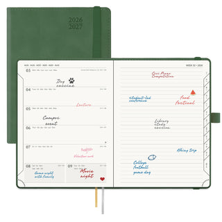 POPRUN 2026-2027 Academic Planner Green