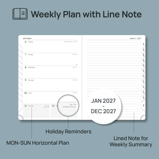 POPRUN Weekly Planner