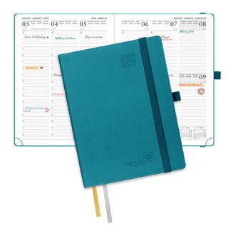 POPRUN 2026-2027 Academic Planner Pacific Green