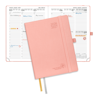 POPRUN 2026-2027 Academic Planner Pink