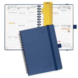 POPRUN 2025-2026 Academic Planner Navy Blue
