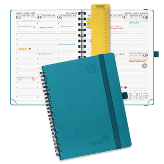 POPRUN 2025-2026 Academic Planner Pacific Green
