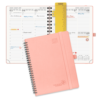POPRUN 2025-2026 Academic Planner Pink