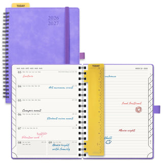 POPRUN 2026-2027 Academic Planner Lillac
