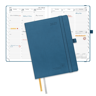 POPRUN Weekly Planner Night Sky Blue