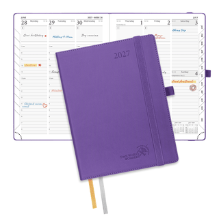 POPRUN Weekly Planner Purple