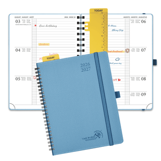 POPRUN 2026-2027 Academic Planner Aquamarine