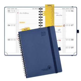 POPRUN 2026-2027 Academic Planner Navy Blue