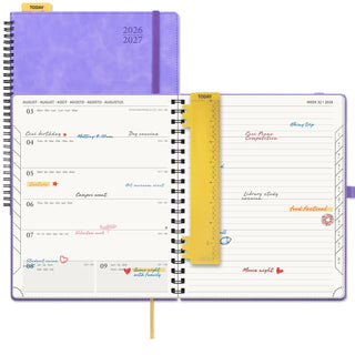 POPRUN 2026-2027 Academic Planner Lillac