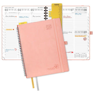 POPRUN 2026-2027 Academic Planner Pink