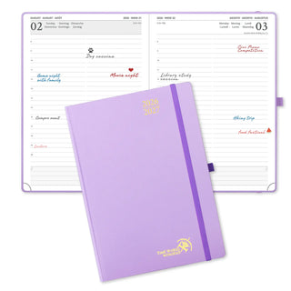 POPRUN 2026-2027 Academic Planner Violet