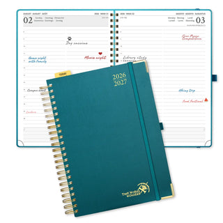 POPRUN 2026-2027 Academic Planner Pacific Green