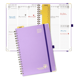 POPRUN 2026-2027 Academic Planner Violet