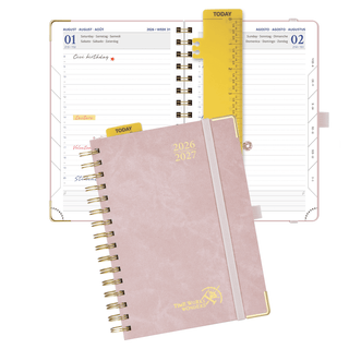 POPRUN 2026-2027 Academic Planner Pink