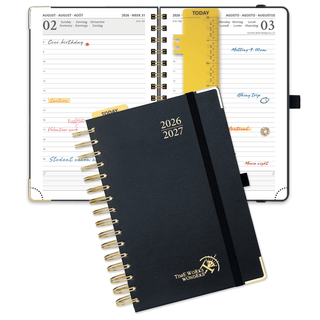 POPRUN 2026-2027 Academic Planner Black