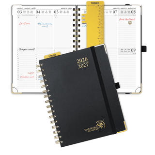 POPRUN 2026-2027 Academic Planner Black