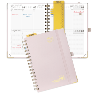 POPRUN 2026-2027 Academic Planner Light Pink
