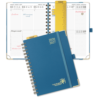 POPRUN 2026-2027 Academic Planner Night Sky Blue