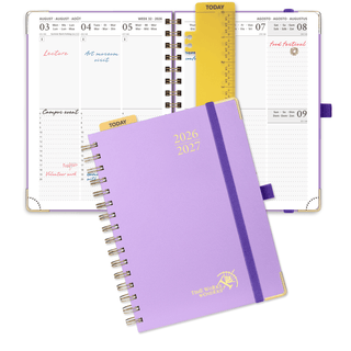 POPRUN 2026-2027 Academic Planner Violet